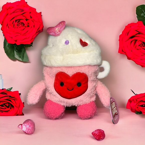 Meghan the Mug Valentine’s Day 💘 Bum Bumz 7.5” NWT - Picture 1 of 5